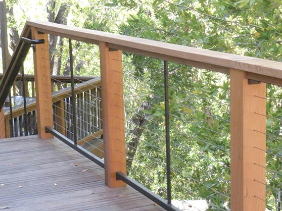 our team delivers the highest quality cable railing system