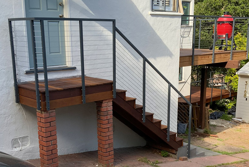 how to measure for stair railing