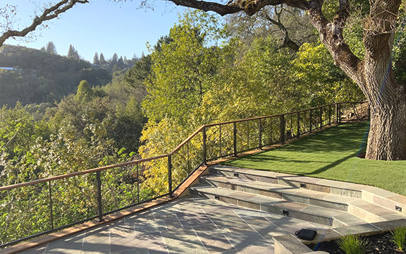 our highly skilled contractors finished this railing installation in Los Gatos 