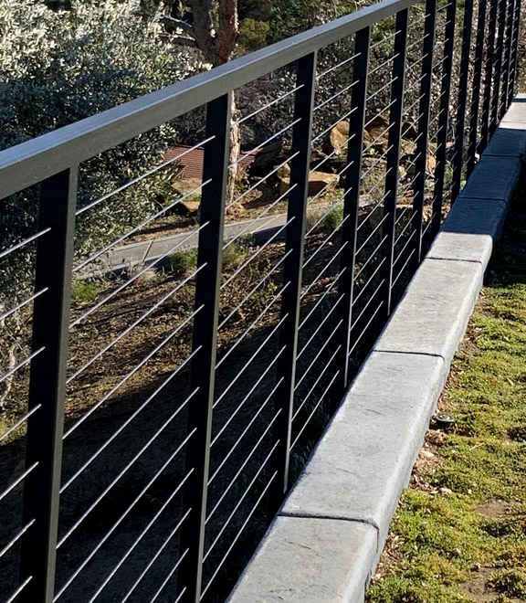 cable railings designed with safety and beauty in mind