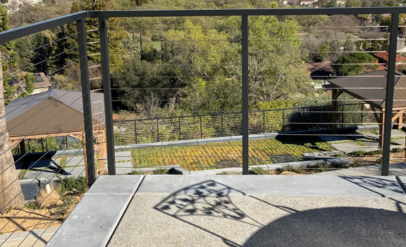 railing installed by your professional cable railing contractor in Los Altos