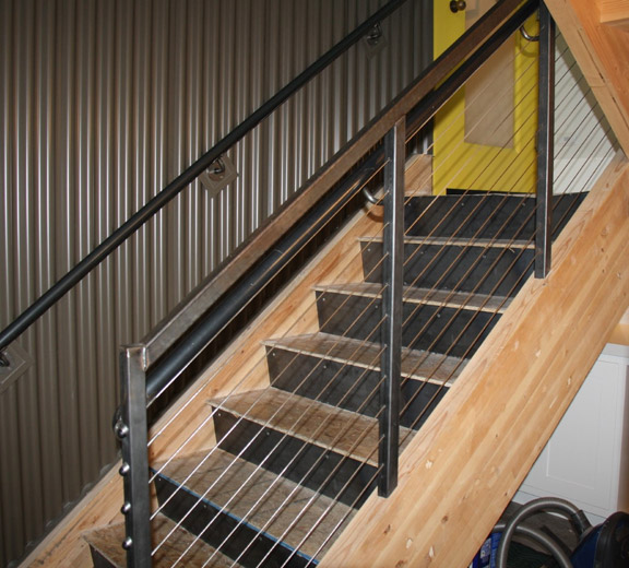 interior stair railings installed by our pros