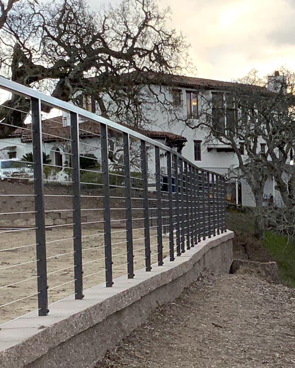 commercial railings designed and installed by our dedicated team